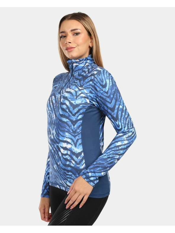 Kilpi Ženska termo majica z dolgimi rokavi Kilpi WILLEA-W Temno modra