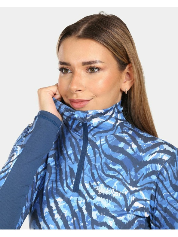 Kilpi Ženska termo majica z dolgimi rokavi Kilpi WILLEA-W Temno modra