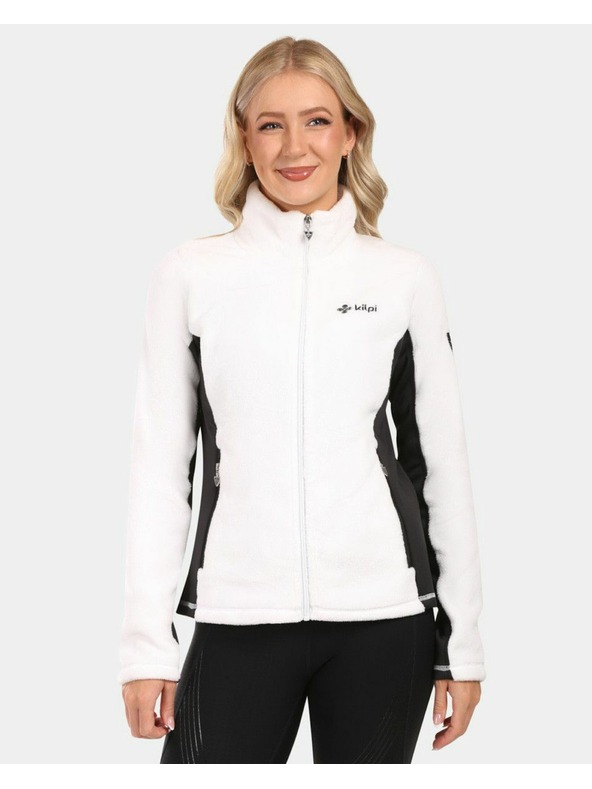 Kilpi Ženska kosmate flis jopica Kilpi SKATHI-W Bela