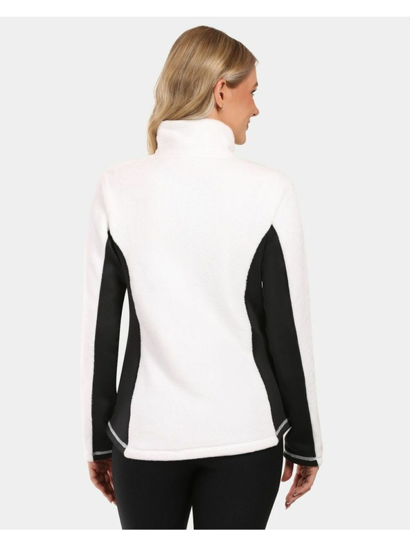 Kilpi Ženska kosmate flis jopica Kilpi SKATHI-W Bela