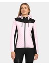 Kilpi Ženska topla flis jopica s kapuco Kilpi NEVIA-W Svetlo roza