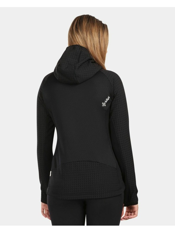 Kilpi Ženska flis jopa s kapuco Kilpi FRENSIS-W Črna