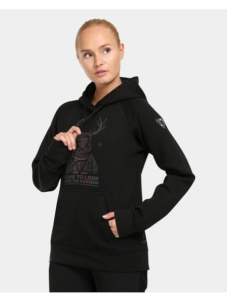 Kilpi Ženska jopa s kapuco Kilpi LTD BELLATRIX-W Črna