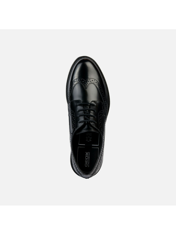 Geox Černé dámské polobotky Geox Walk Pleasure