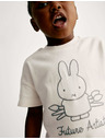 Marks & Spencer Majica Miffy™ z visokim deležem bombaža (1–8 let) Marks & Spencer smetanasta