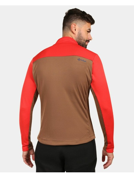 Kilpi Moška flis jopa Kilpi ERIN-M Rjava