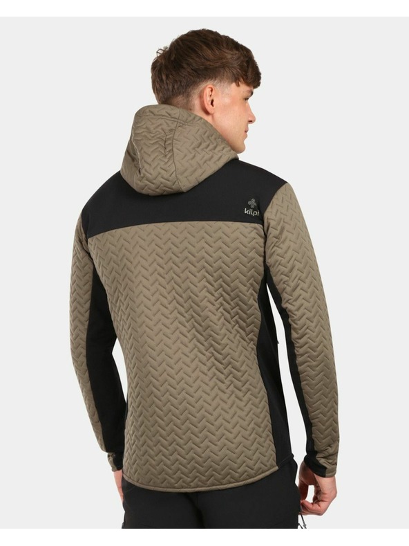 Kilpi Moška podložena flis jopa s kapuco Kilpi NEVIA-M Zelena