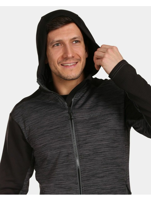 Kilpi Moška športna jopica s kapuco Kilpi SEVELEN-M Črna