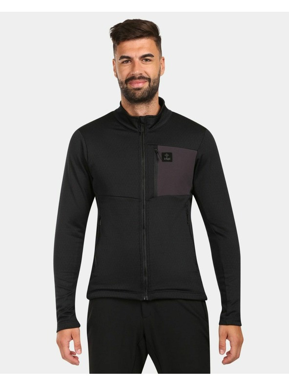 Kilpi Moška flis jopica Kilpi ERIN-M Črna