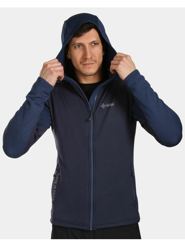 Kilpi Moška športna jopica s kapuco Kilpi SEVELEN-M Temno modra