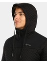 Kilpi Moška podložena flis jopica s kapuco Kilpi NEVIA-M Črna