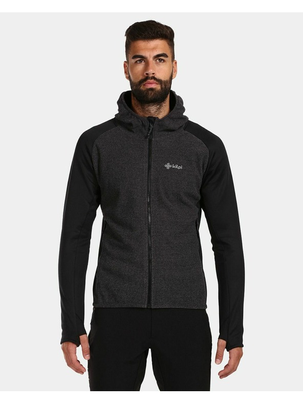 Kilpi Moška flis jopica Kilpi VERSAM-M Črna