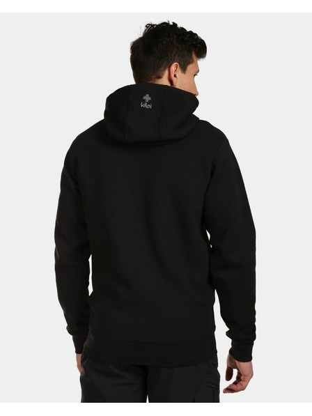 Kilpi Moška bombažna jopa s kapuco Kilpi AVILA-M črna