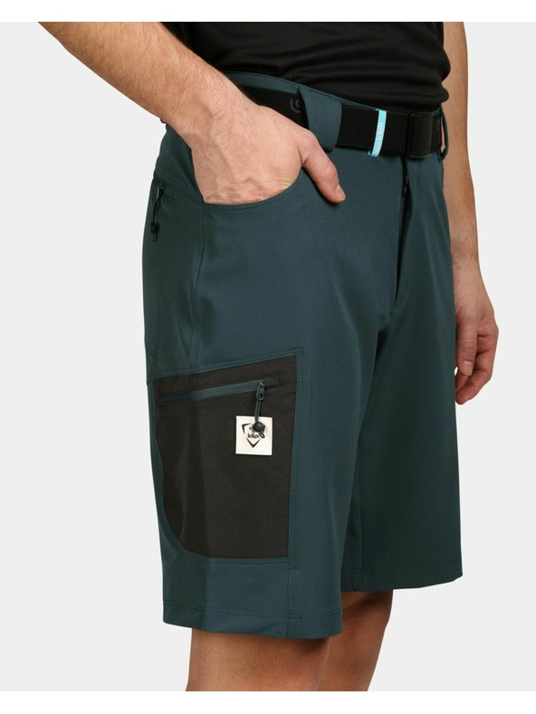 Kilpi Moške kratke hlače Kilpi NAVIA-M temno zelene barve