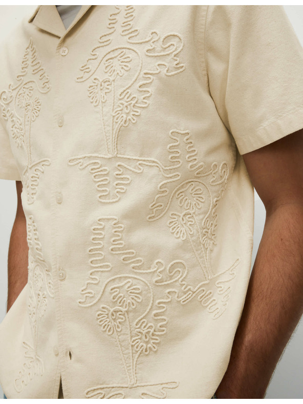 Marks & Spencer Srajca z visokim deležem bombaže Marks & Spencer smetanova