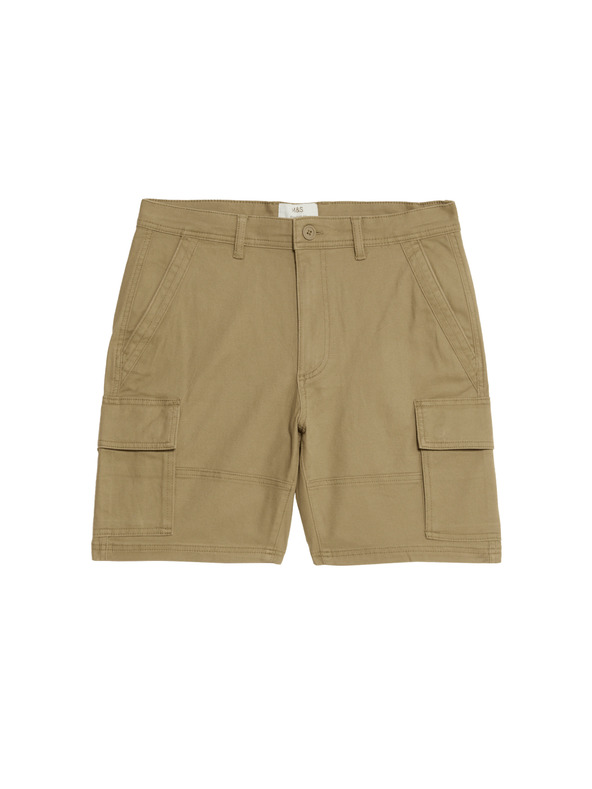 Marks & Spencer Raztegljive cargo kratke hlače Marks & Spencer rjava