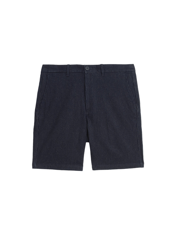 Marks & Spencer Chino kratke hlače z delno elastičnim pasom Marks & Spencer mornarsko modra