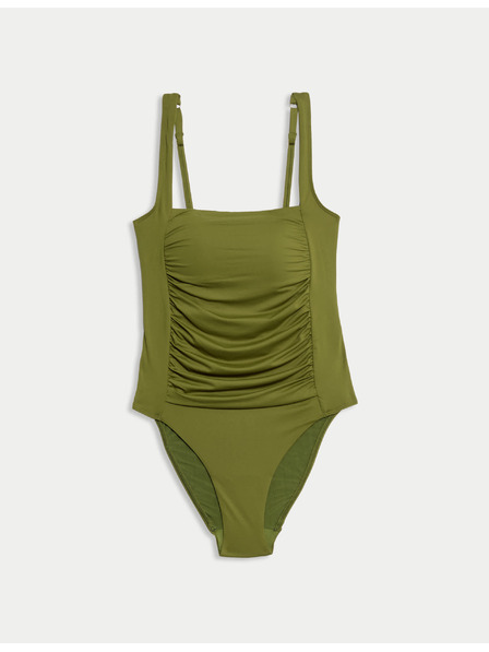 Marks & Spencer Kopalke, ki oblikujejo trebušček, z oblazinjenimi in kvadratnim izrezom Marks & Spencer zelena