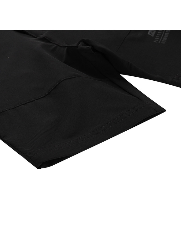 ALPINE PRO Otroške softshell kratke hlače ALPINE PRO BAKO črna