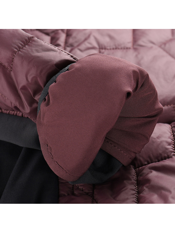 ALPINE PRO Ženska ultralahka jakna z eco pfc free ALPINE PRO KAERA mauve wine
