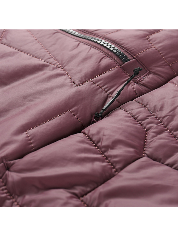 ALPINE PRO Ženska ultralahka jakna z eco pfc free ALPINE PRO KAERA mauve wine