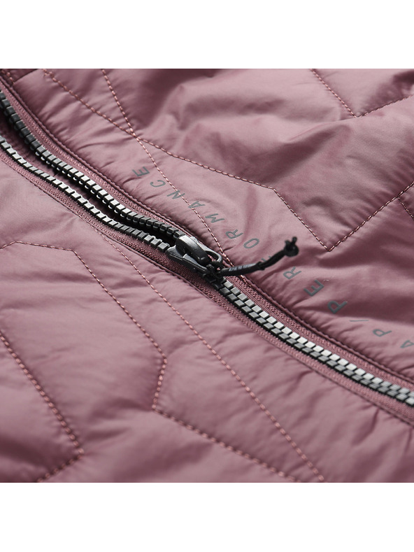 ALPINE PRO Ženska ultralahka jakna z eco pfc free ALPINE PRO KAERA mauve wine
