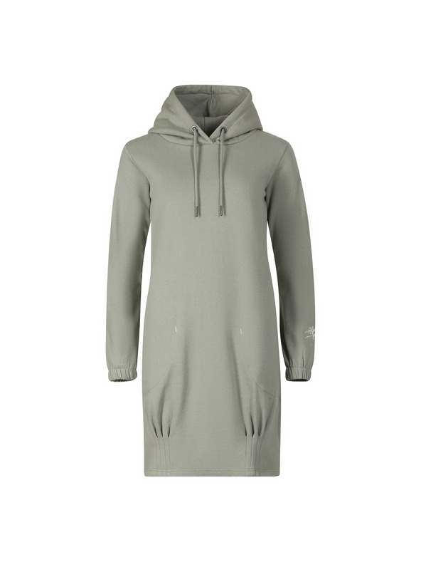 ALPINE PRO Ženska bombažna obleka ALPINE PRO LORRA shadow