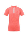 ALPINE PRO Otroška hitrosušeča kolesarska majica ALPINE PRO LATTERO neon losos