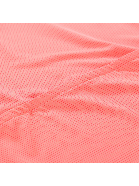 ALPINE PRO Otroška hitrosušeča kolesarska majica ALPINE PRO LATTERO neon losos