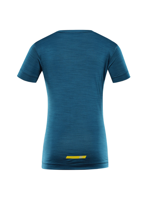 ALPINE PRO Otroška hitrosušeča majica ALPINE PRO BASIKO maroški