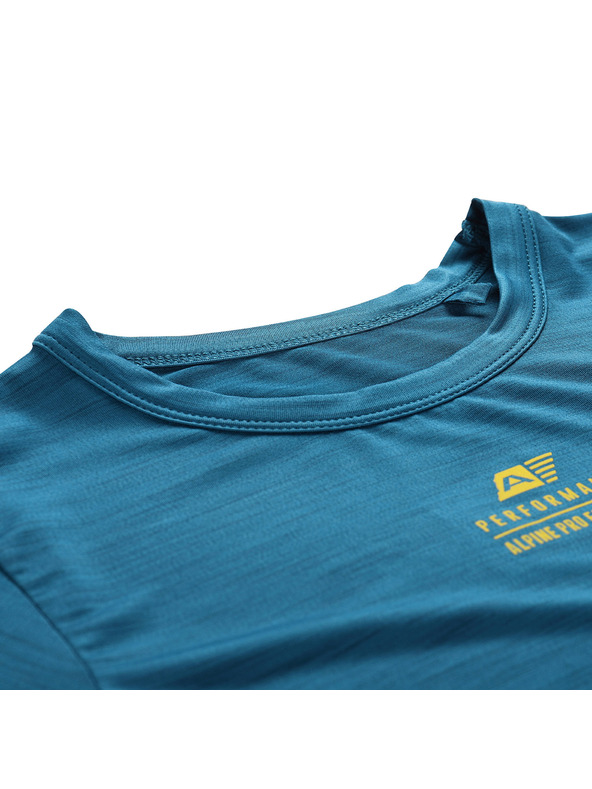 ALPINE PRO Otroška hitrosušeča majica ALPINE PRO BASIKO maroški