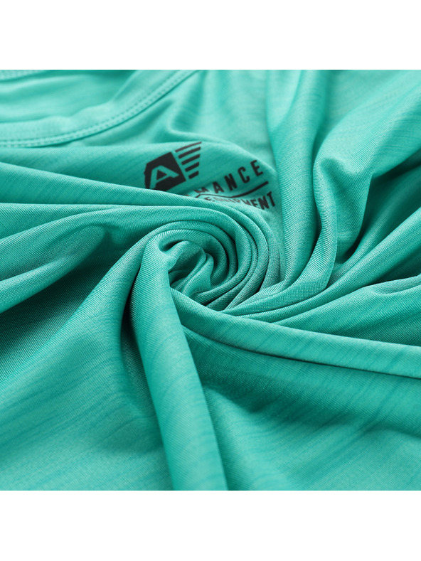 ALPINE PRO Otroška hitrosušeča majica ALPINE PRO BASIKO pastel perf green