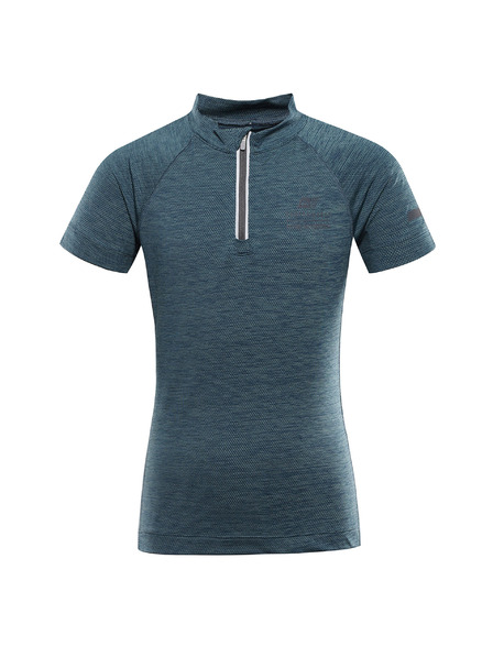 ALPINE PRO Otroška hitrosušeča kolesarska majica ALPINE PRO LATTERO 2 moroccan