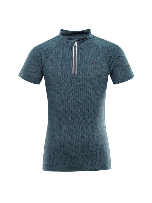 ALPINE PRO Otroška hitrosušeča kolesarska majica ALPINE PRO LATTERO 2 moroccan