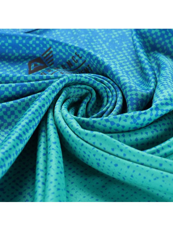 ALPINE PRO Otroška hitrosušeča majica ALPINE PRO RIFO electric blue lemonade