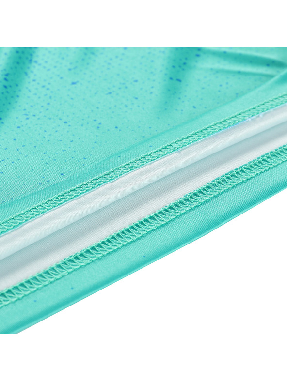 ALPINE PRO Otroška hitrosušeča majica ALPINE PRO RIFO electric blue lemonade