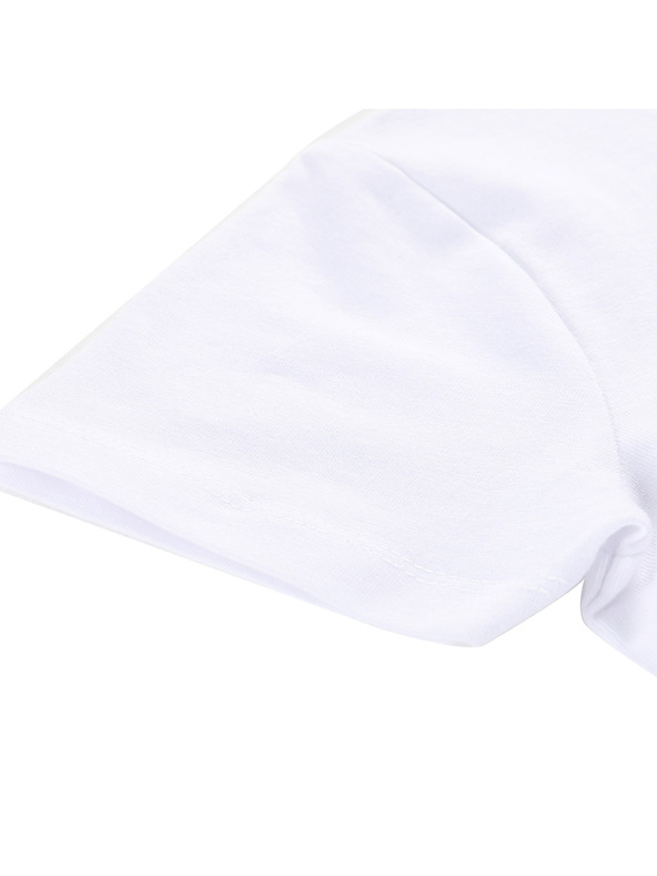 ALPINE PRO Otroška bombažna majica ALPINE PRO GERBO white varianta pb