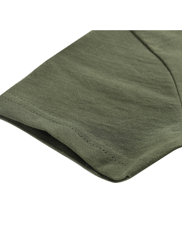 ALPINE PRO Otroška majica iz organske bombažne ALPINE PRO ECOMO 2 rifle green varianta pc