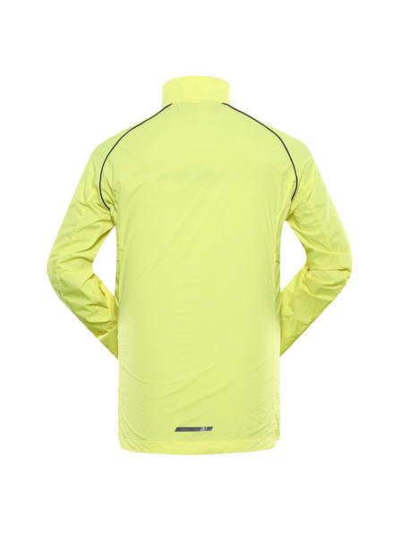 ALPINE PRO Moška ultraahka jakna z obdelavo dwr ALPINE PRO SPIN 2 neon yellow