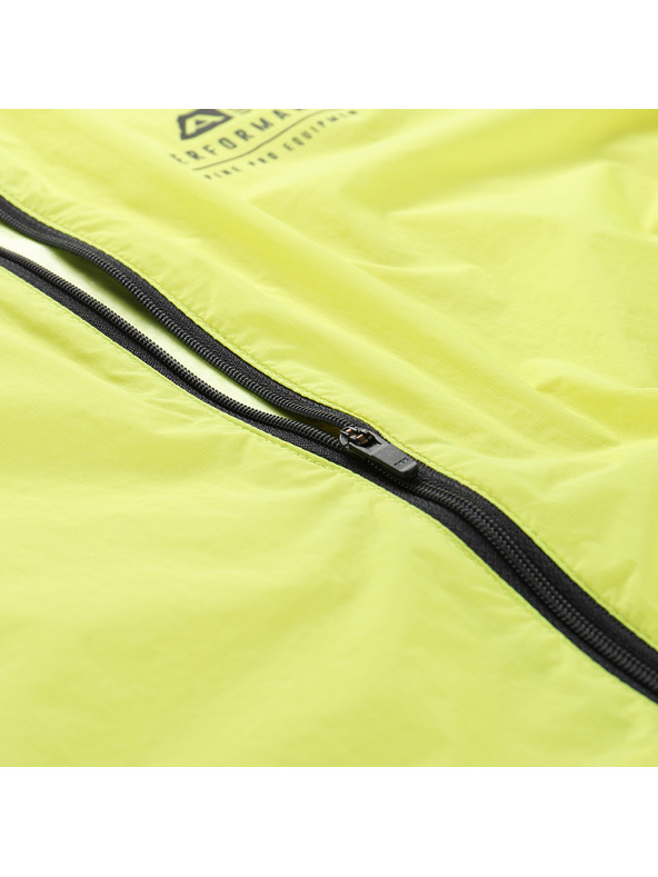ALPINE PRO Moška ultraahka jakna z obdelavo dwr ALPINE PRO SPIN 2 neon yellow