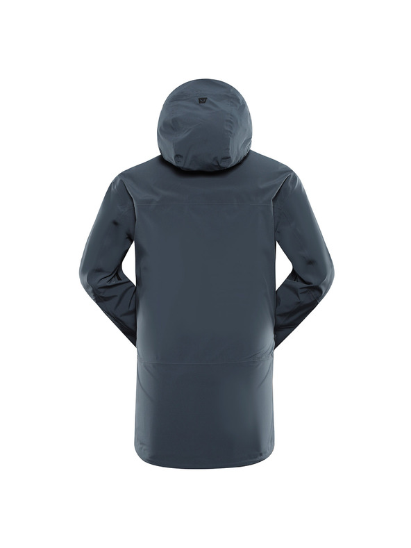 ALPINE PRO Moška vodoodporna jakna z ptx membrano ALPINE PRO ZARR dark slate