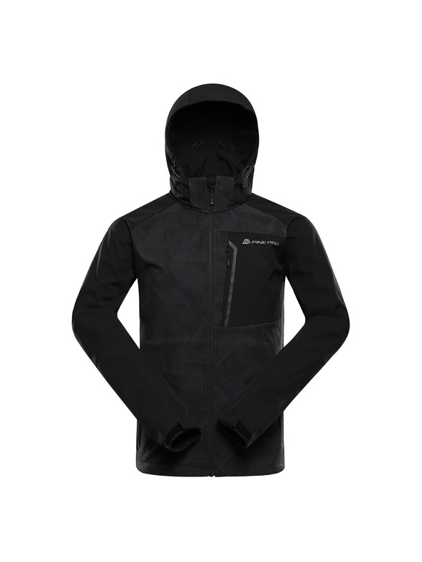 ALPINE PRO Moška softshell jakna z membrano ALPINE PRO HOOR black varianta pa