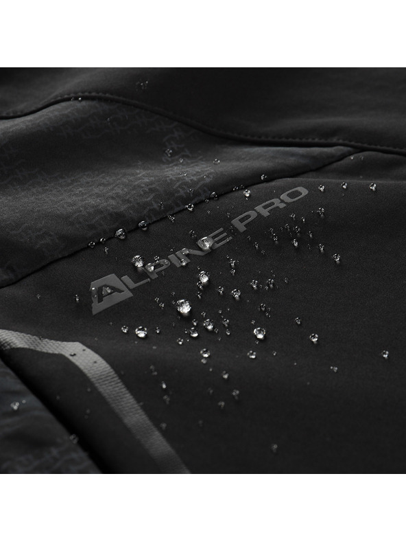 ALPINE PRO Moška softshell jakna z membrano ALPINE PRO HOOR black varianta pa