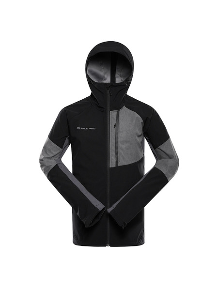 ALPINE PRO Moška softshell jakna z dwr obdelavo ALPINE PRO ESPRIT 2 black