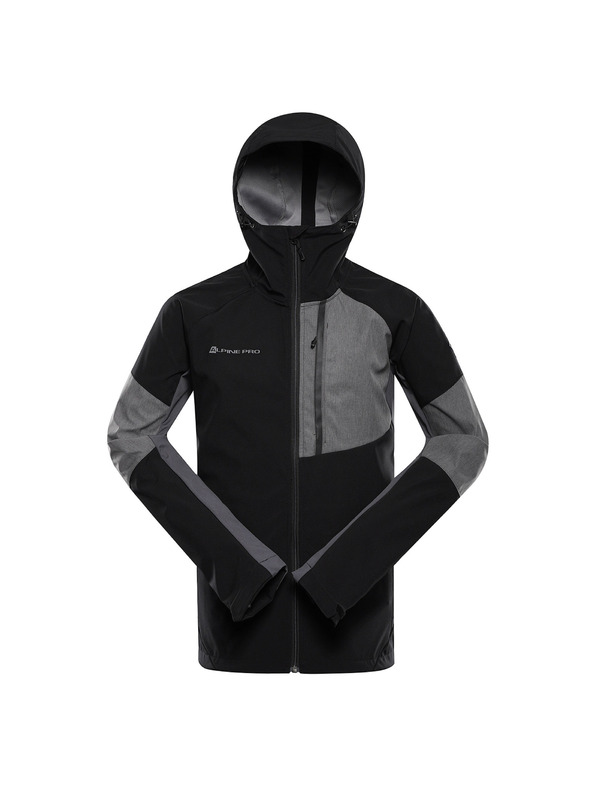 ALPINE PRO Moška softshell jakna z dwr obdelavo ALPINE PRO ESPRIT 2 black