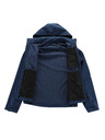ALPINE PRO Moška softshell jakna z membrano ALPINE PRO HOOR moonlit ocean