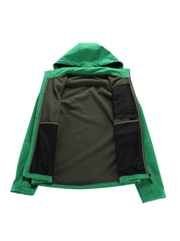 ALPINE PRO Moška softshell jakna z membrano ALPINE PRO HOOR rolling hills