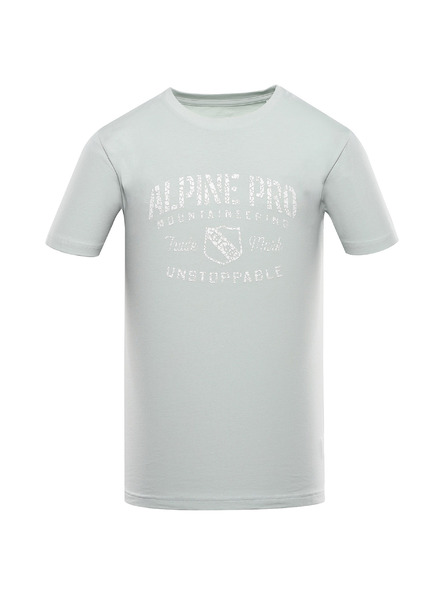 ALPINE PRO Moško bombažno majico ALPINE PRO SUMEK pale aqua varianta pa
