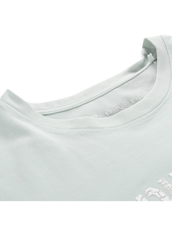 ALPINE PRO Moško bombažno majico ALPINE PRO SUMEK pale aqua varianta pa