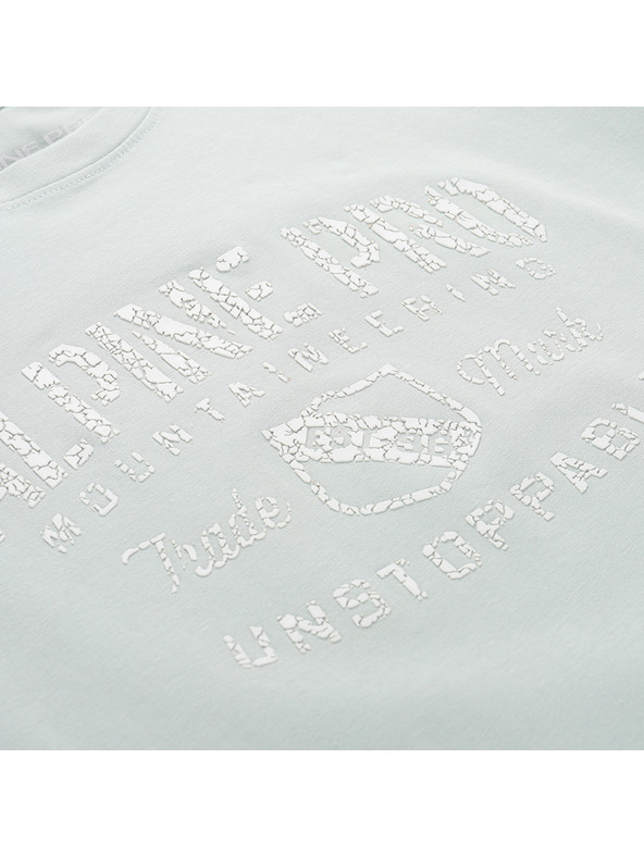 ALPINE PRO Moško bombažno majico ALPINE PRO SUMEK pale aqua varianta pa